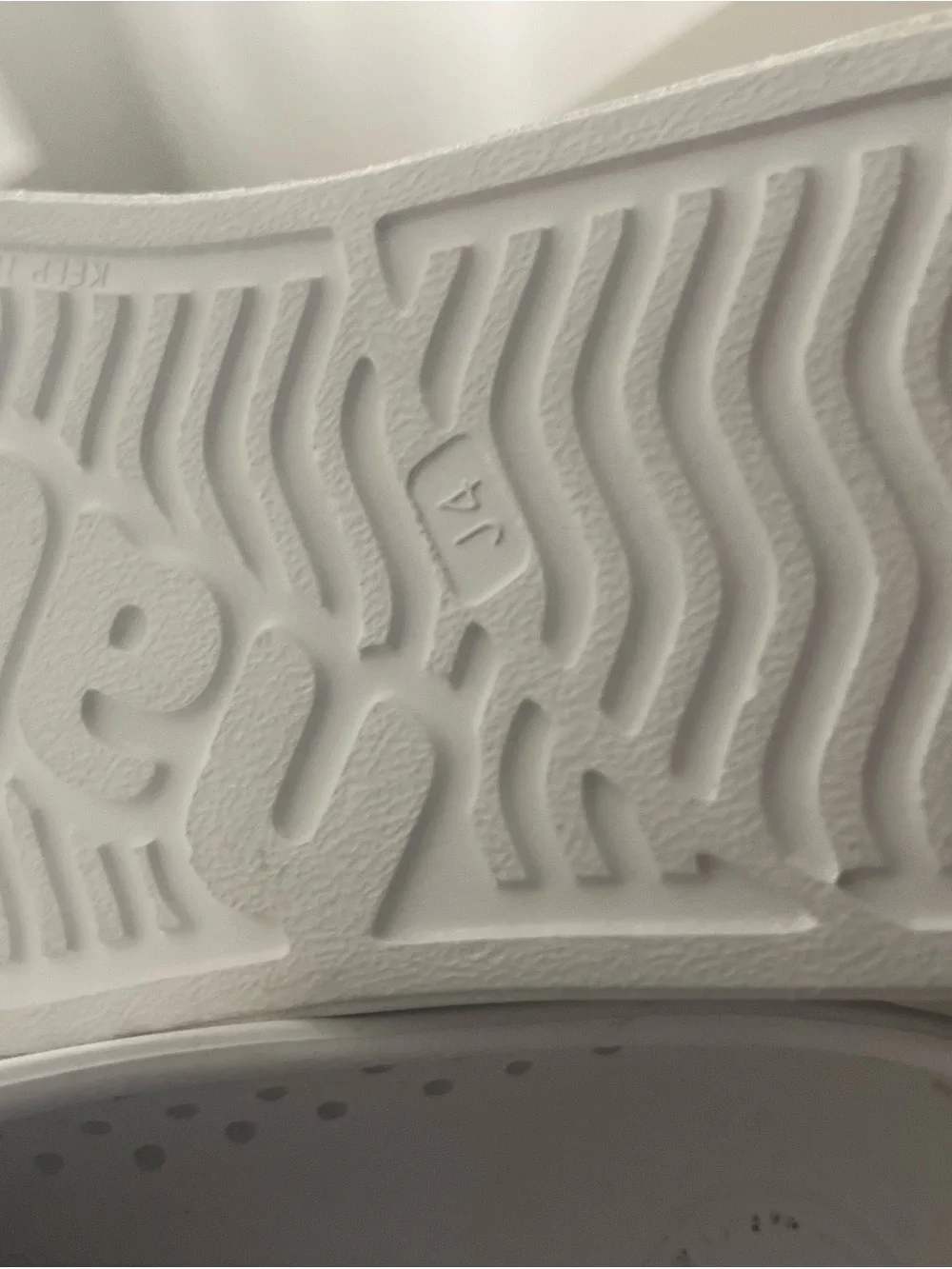 Native Kids Water Shoe Slip-On in White